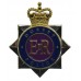 Dorset Police Enamelled Cap Badge - Queen's Crown