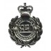 South Wales Constabulary Wreath Cap Badge - Queen's Crown