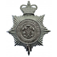 North Yorkshire Police Helmet Plate - Queen's Crown