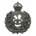 Newcastle-Upon-Tyne City Police Chrome Wreath Cap Badge - King's Crown