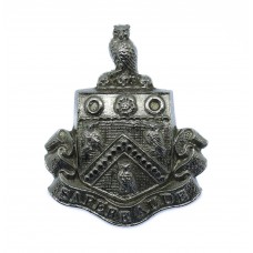 Oldham Borough Police Chrome Collar Badge