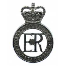 Northumberland Constabulary Cap Badge - Queen's Crown