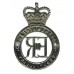 Northumberland Constabulary Cap Badge - Queen's Crown