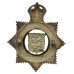 Dorset Constabulary Senior Officer's Sterling Silver & Enamel Cap Badge - King's Crown