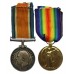 WW1 British War & Victory Medal Pair - Pte. F. Cobb, King's Royal Rifle Corps