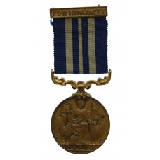 RSPCA Bronze Medal for Animal Life Saving - Herbert Ellis 1932