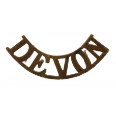 Devonshire Regiment (DEVON) Shoulder Title