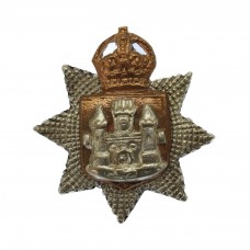 East Surrey Regiment Officer's Dress Collar Badge - King's Crown