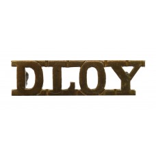 Duke of Lancaster's Own Yeomanry (DLOY) Officer's Shoulder Title