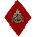 Hong Kong Regiment Officer's Small Silver Mess Dress Cap Badge (Post 1946)