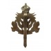 Hong Kong Regiment Officer's Small Silver Mess Dress Cap Badge (Post 1946)