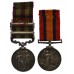 1895 India General Service Medal (Clasps - Punjab Frontier 1897-98, Tirah 1897-98) and Queen's South Africa Medal Pair - 3772 Pte. E. Raven, 2nd Bn. Notts & Derby Regiment (Sherwood Foresters)