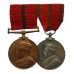 1902 Police Coronation Medal & 1911 Police Coronation Medal Pair - Police Sergeant W. Nichols,  'D' Division (Marylebone) and 'N' Division (Islington), Metropolitan Police