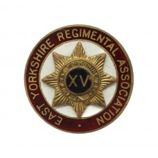 East Yorkshire Regimental Association Enamelled Lapel Badge