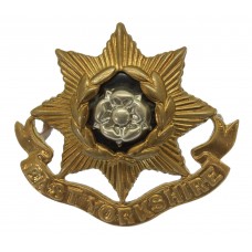 East Yorkshire Regiment Officer's Cap Badge