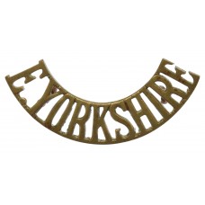 East Yorkshire Regiment ( E. YORKSHIRE) Shoulder Title