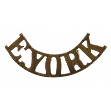 East Yorkshire Regiment ( E. YORK) Shoulder Title