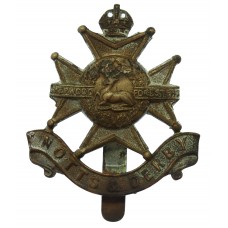 Notts & Derby Regiment (Sherwood Foresters) Cap Badge - King's Crown