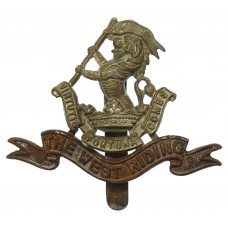 West Riding Regiment (Duke of Wellington's) Cap Badge