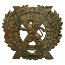 14th County of London Bn. (London Scottish) London Regiment Cap Badge