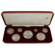 1887 Victoria Jubilee Silver Specimen Coin Set