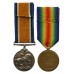 WW1 British War & Victory Medal Pair - Pte. S.A. Smith, Middlesex Regiment