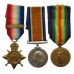 WW1 1914 Mons Star Medal Trio - Pte. R. Hyndman, 2nd Bn. Royal Scots