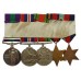 WW2 and General Service Medal (Clasp - Palestine 1945-48) Group of Five - Pte. P. Webb, East Yorkshire Regiment