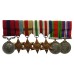 WW2 Mareth Line Distinguished Conduct Medal (immediate) Group of Seven - Pte. J. Hudson, Durham Light Infantry