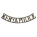 Kenya Police (KENYA POLICE) Chrome Shoulder Title