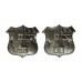 Pair of Worcester City Police Collar Badges