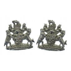 Pair of Devon & Exeter Joint Constabulary Collar Badges