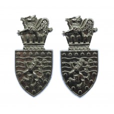 Pair of Devon & Cornwall Constabulary Collar Badges