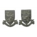 Pair of Devon Constabulary Collar Badges