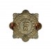 Garda Siochana (Irish Police) White Metal Collar Badge