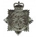 Defence Fire Service Enamelled Cap Badge - Queen's Crown