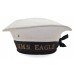 Royal Navy Hat with HMS Eagle Cap Tally 