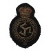 Isle of Man Constabulary Bullion Cap Badge - Queen's Crown