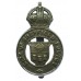 Sheffield City Police Cap Badge - King's Crown