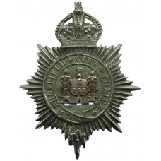 Sheffield City Police Helmet Plate - King's Crown