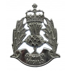 Scottish Police Forces Cap Badge - Queen's Crown