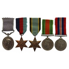 WW2 Distinguished Flying Medal Group of Five - Pilot Officer A.E.