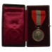  George VI Imperial Service Medal in Box of Issue - Samuel Pretty