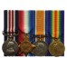 WW1 Military Medal, 1914-15 Star (Copy), British War Medal and Victory Medal Group of Four - Cpl. T.H. Heath, Royal Engineers - Wounded