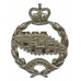 Royal Tank Regiment Officer's Cap Badge - Queen's Crown