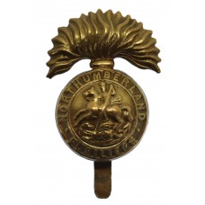 Northumberland Fusiliers Brass Cap Badge