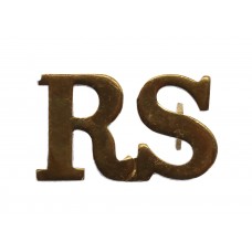 Royal Scots (RS) Shoulder Title