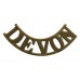 Devonshire Regiment (DEVON) Shoulder Title