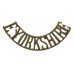 East Yorkshire Regiment ( E. YORKSHIRE) Shoulder Title