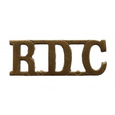 Royal Defence Corps (R.D.C.) Shoulder Title